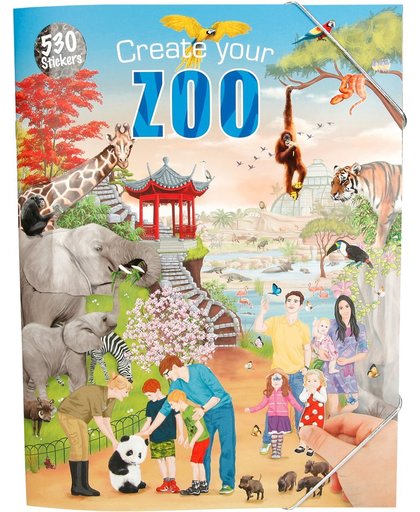 Create Your ZOO stickerboek