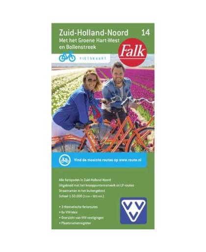 Zuid-Holland Noord - Falkplan fietskaart