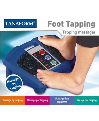 Lanaform Foot Tapping - Voetmassageapparaat - Rood