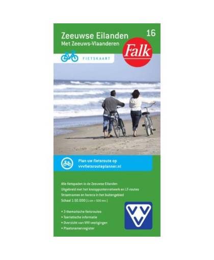 Zeeuwse Eilanden - Falkplan fietskaart