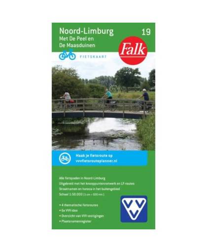 Noord-Limburg - Falkplan fietskaart