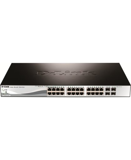 D-Link DGS-1210-28P netwerk-switch Managed L2 1U Power over Ethernet (PoE)