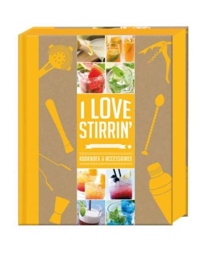 I love Stirrin' - pakket met stamper en maatbeker