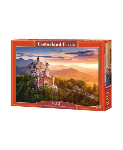 Castorland legpuzzel View of the Neuschwanstein Castle 500 stukjes