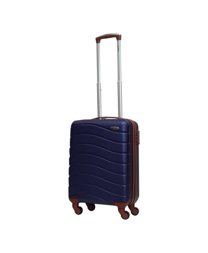 Benzi handbagage koffer 55 cm Oviedo donkerblauw + TSA slot