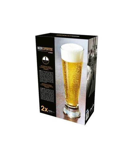 2x luxe tap bierglazen - 310 ml - bierglas