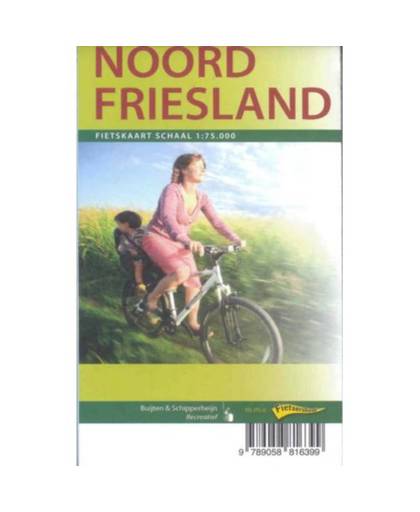 Fietskaart 1:75.000 6 ex. / Regio Noord-Friesland