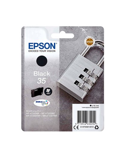 Epson Singlepack Black 35 DURABrite Ultra Ink