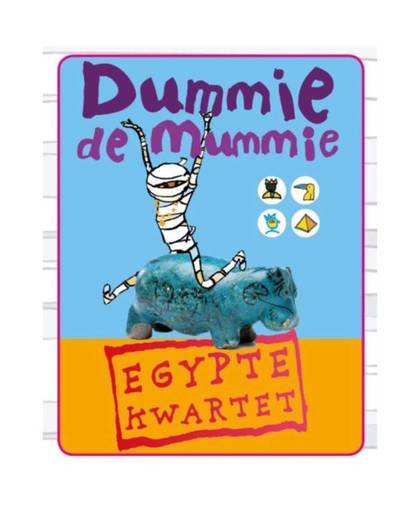 Dummie de mummie Egypte kwartet set