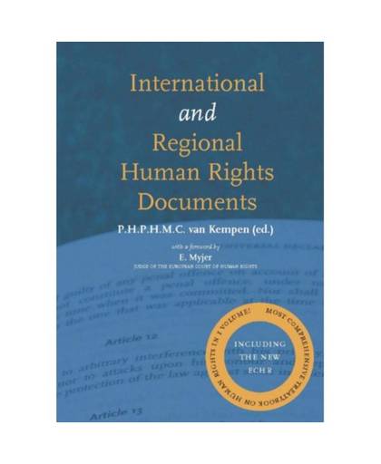 International and regional human rights documents
