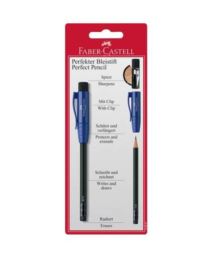 Potlood Faber Castell Perfect Pencil per stuk op blister