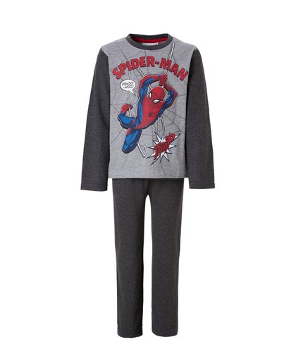 Spider-man pyjama grijs