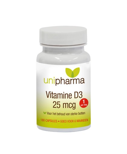 Vitamine D - 180 capsules