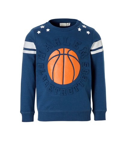 sweater Harlem Casper blauw