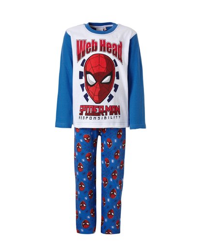 Spider-man pyjama blauw