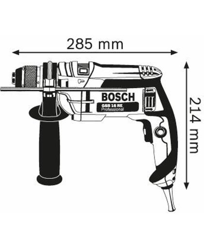 Bosch Perceuse à percussion BOSCH GSB 16 RE Professional - 060114E500