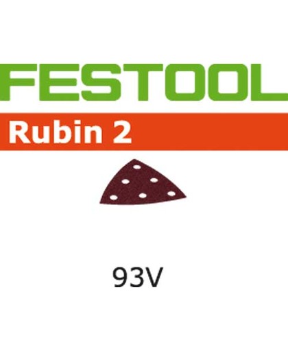 Festool Lot de 50 Abrasifs FESTOOL Stickfix 93V pour bois STF V93/6 P80 RU2/50