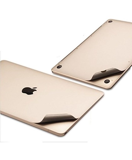 Macbook Sticker voor MacBook Retina 13 inch 2014 / 2015 - Sticker - Goud