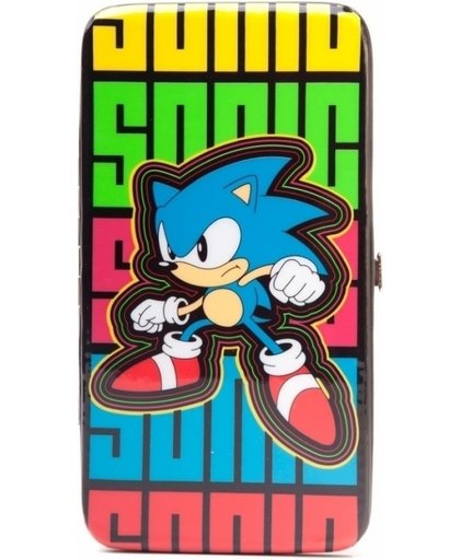 Sonic Multi Colored Hinge Wallet