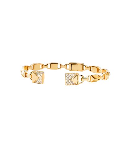 zilveren armband Mercer Link goudkleurig - MKC1009AN710