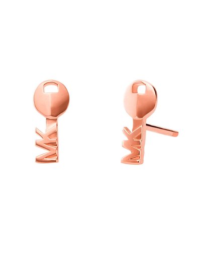 zilveren oorstekers Love rosé - MKC1038AA791
