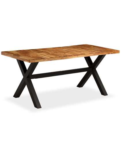 vidaxl Table de salle à manger Bois d&#39;acacia et manguier 180x90x76 cm - VIDAXL
