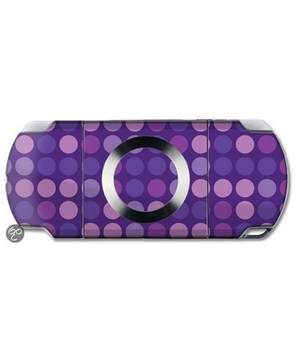 Wrapstar Skin Purple Dots PSP Slim + PSP Lite
