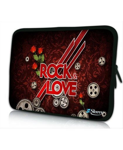 Sleevy 17.3" laptophoes Rock love