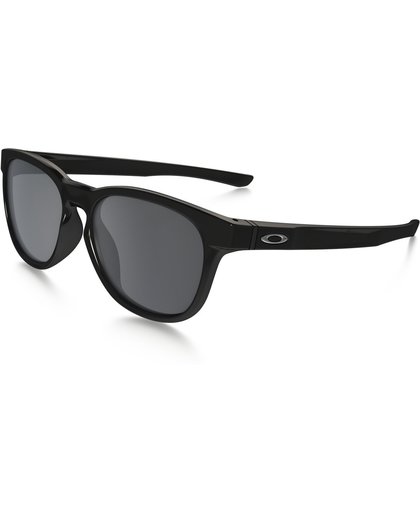 Oakley Stringer Polished Black Black Iridium Sun Glasses Black