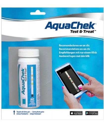 Test & Treat Aquacheck aanbeveler met één klik via de app