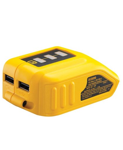 DeWalt Adaptateur et chargeur DEWALT USB compatible batterie XR - DCB090