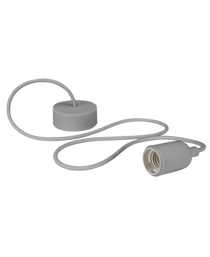 Perel Suspension design luminaire en cordage gris - PEREL