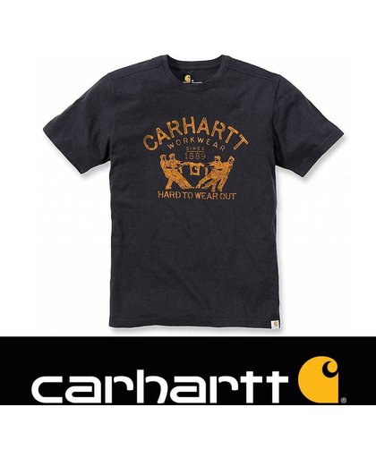 Carhartt Hard To Wear Out Graphic Black T-Shirt Heren