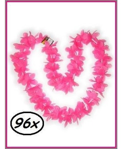 96x Hawai slinger roze