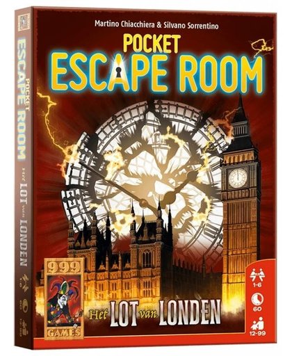 Pocket Escape Room: Het lot van Londen - Kaartspel