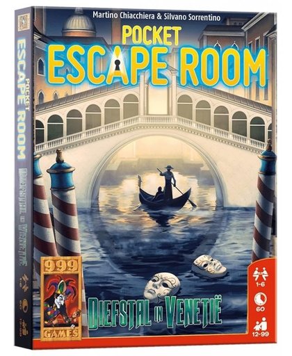 Pocket Escape Room: Diefstal in Veneti - Kaartspel