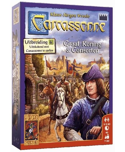 Carcassonne: Graaf, Koning en Consorten Bordspel