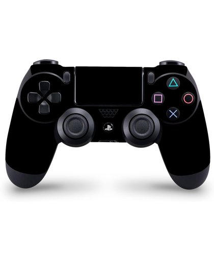 Playstation 4 Controller Skin Zwart- PS4 Controller Sticker