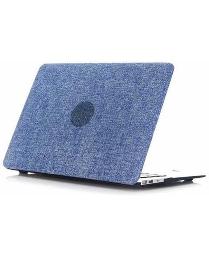 Macbook Air 13.3 Clip On Cover Donker blauw Gestipt