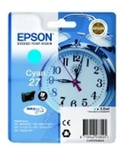 Epson 27 DURABrite Ultra inktcartridge Cyaan