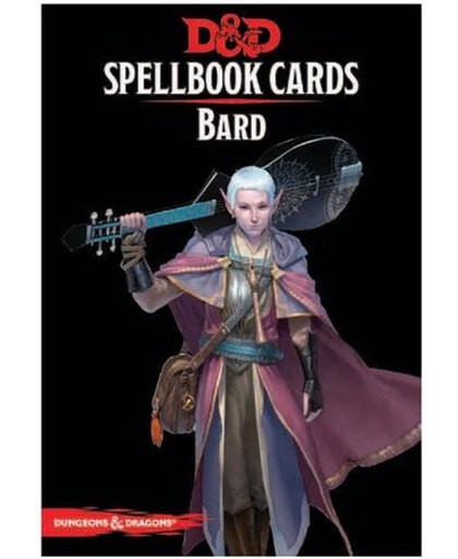 D&D Spellbook Cards: Bard (128 Cards)