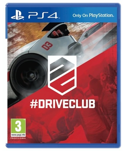 Sony Driveclub, PS4 PlayStation 4 video-game