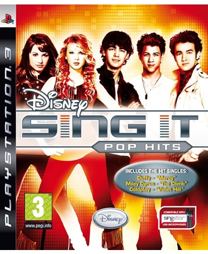 Disney Sing It: Pop Hits (Solus) /PS3