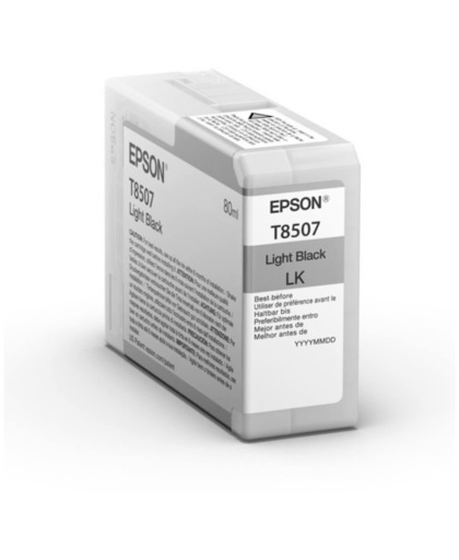 Epson T850700 inktcartridge Licht zwart 80 ml