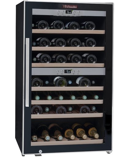 La Sommelière ECS70.2Z - Wijnklimaatkast - Multizone (2) 66 flessen, 6 legplanken, Energieklasse C