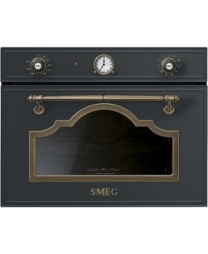 Smeg SF4750VCAO Elektrische oven 50l 3100W A+ Antraciet oven