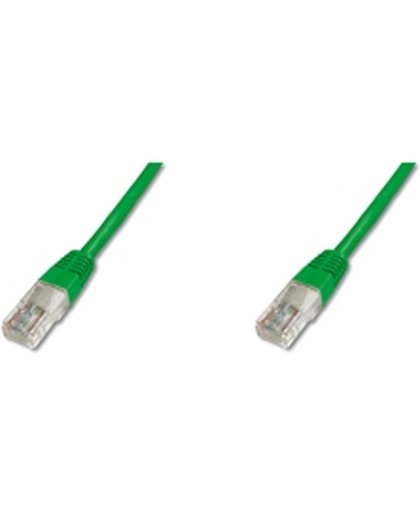 Digitus Patch Cable, UTP, CAT5E 0.5m 0.5m netwerkkabel