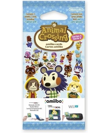 Animal Crossing Amiibo Cards Serie 3 (1 pakje)