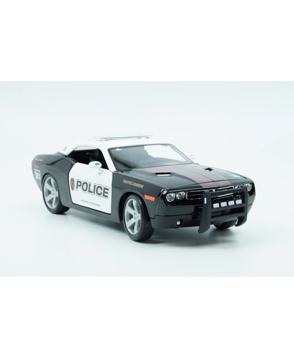 Maisto Dodge Challenger Concept "Police" Zwart 1:18