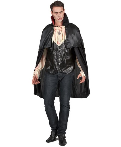 Verkleedkostuum vampier voor heren Halloween outfit - Verkleedkleding - Medium
